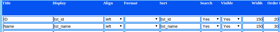Form's Browse tab